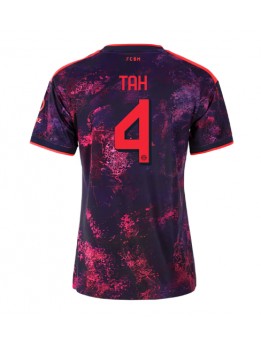 Bayern Munich Jonathan Tah #4 Replika Tredje Kläder Dam 2026-27 Kortärmad Bayern Munich Jonathan Tah #4 Replika Tredje Kläder Dam 2026-27 Kortärmad
